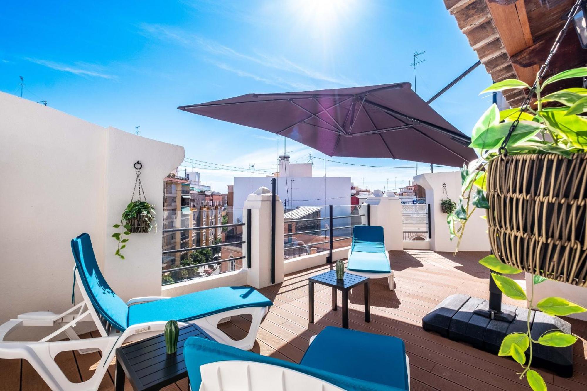 Spacious Penthouse With Massive Terrace Apartment Valencia